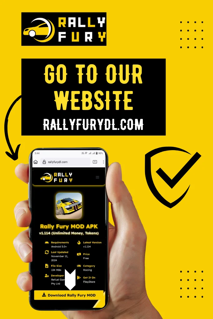 Downloading Process 2 for Playing Rally Fury MOD APK On iOS