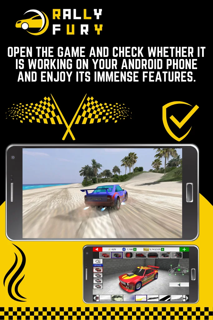 Gameplay of Rally Fury MOD APK